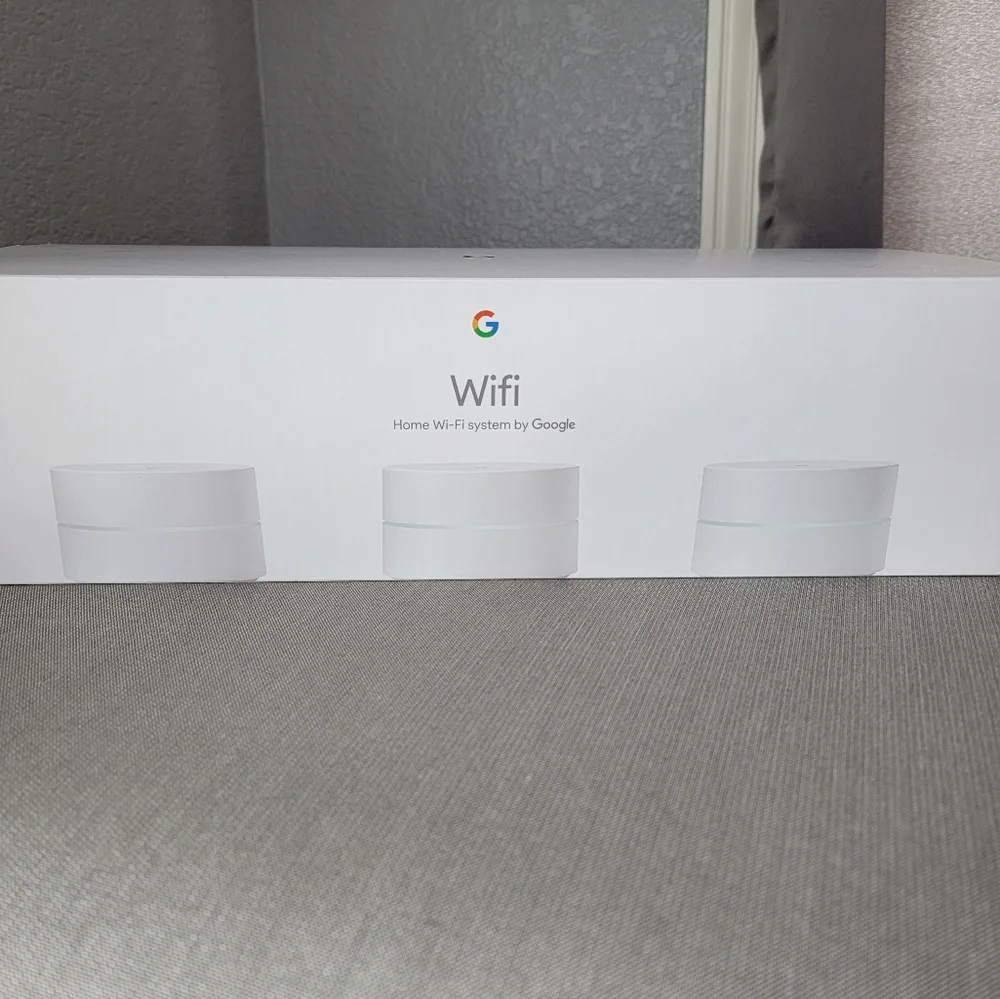 NIB! Google Home Wifi - 3 Routers